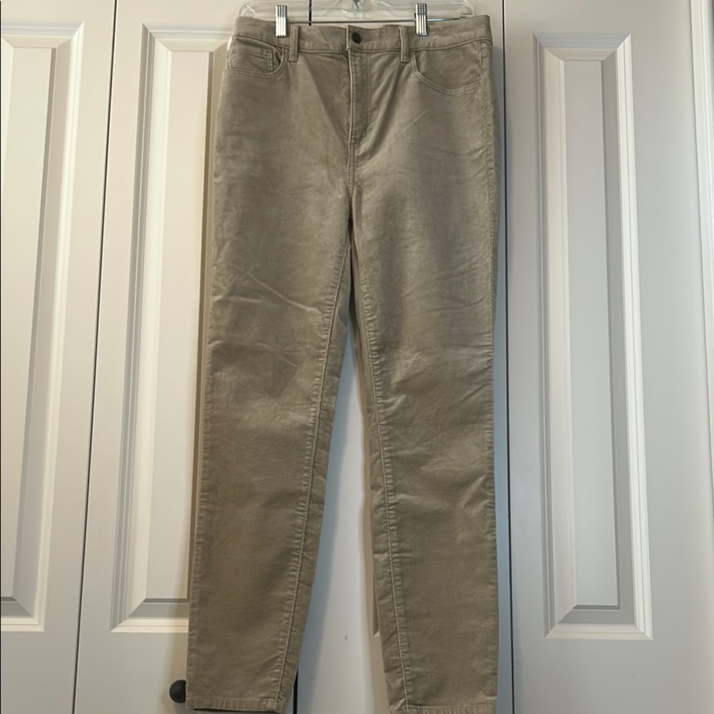 LOFT Skinny High Rise Cords